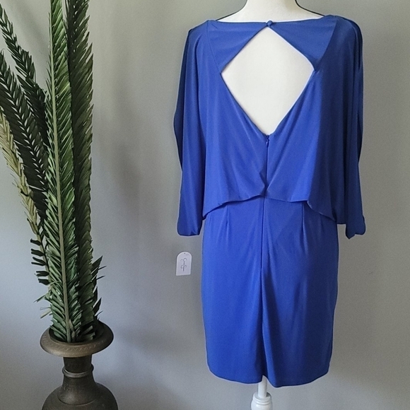 Jessica Simpson indigo cutout back dress NWT - Picture 2 of 15
